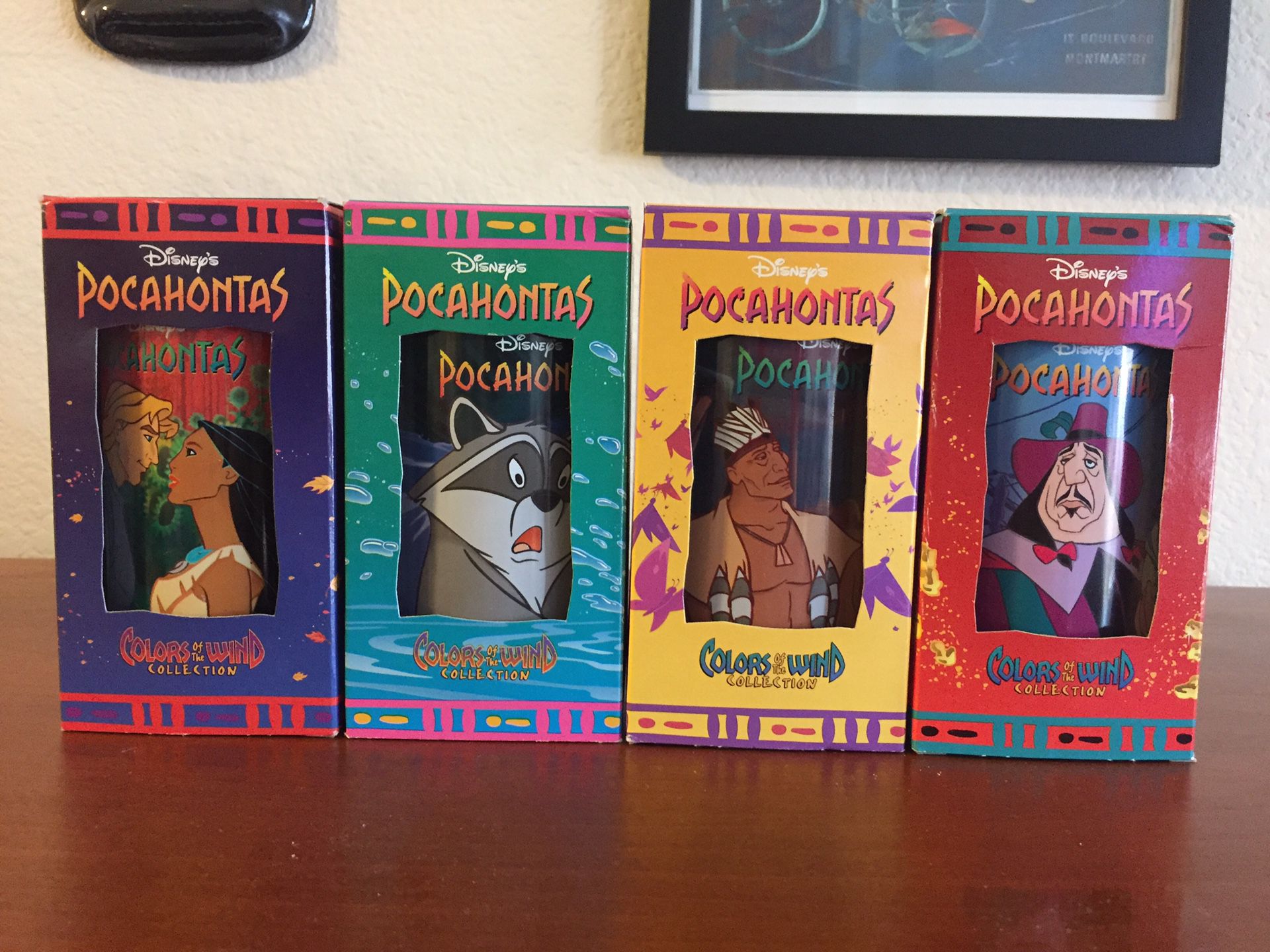 Disney Pocahontas Cups