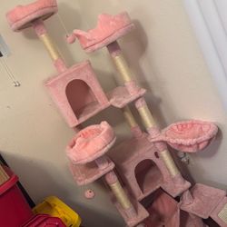Pink cat Condo 