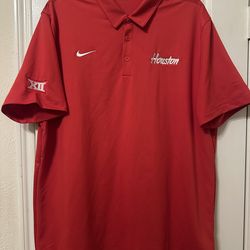 Nike Houston Cougars Team Issued Polo Size XL