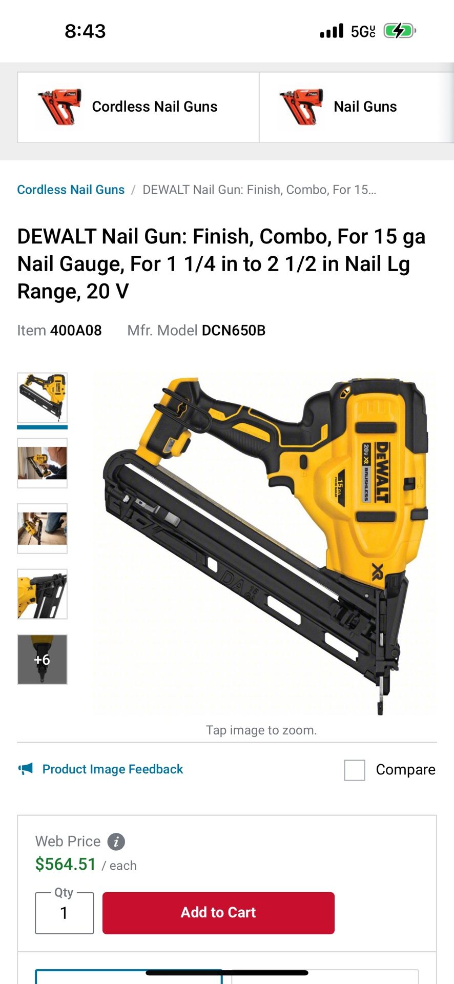 Dewalt Nail Gun