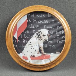 I Will Not Bark In Class From The Comical Dalmatians