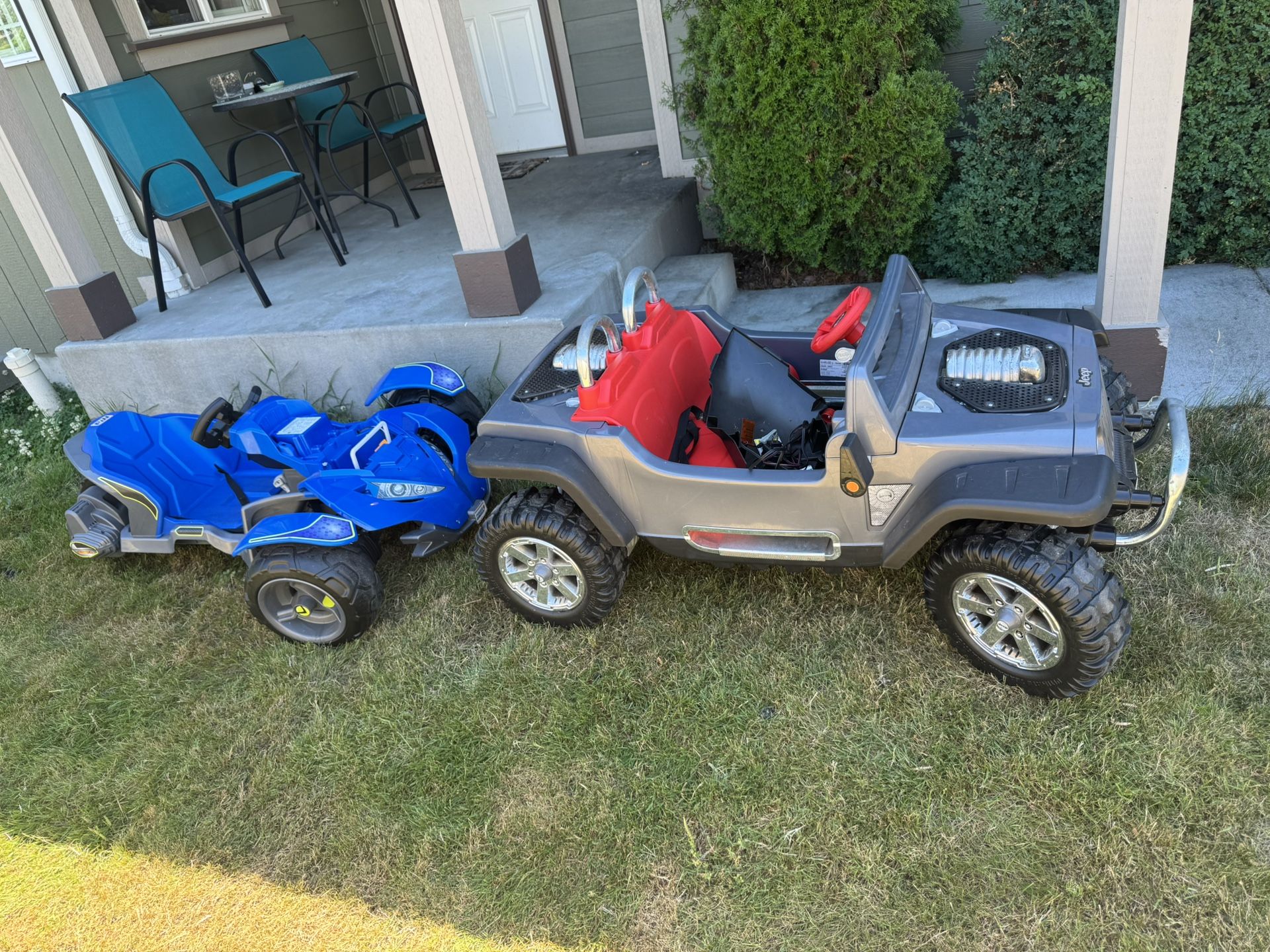 Power Wheel Jeep Wrangler & Boomerang