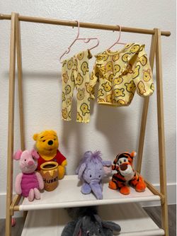 Disney Baby Winnie the Pooh Yellow 2pc Outfit Set 12 Months
