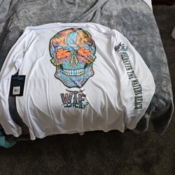 Long Sleeve Tee Shirt 2= XXL New
