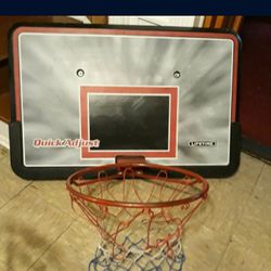 Basketball Backboard With Rim And Net