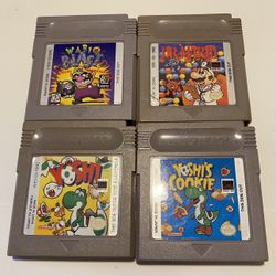 Lot of 4 GameBoy games