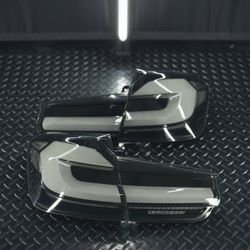 F80 M3 & F30 3 Series G30-Style Sequential LED Clear Taillights (2012–2018)