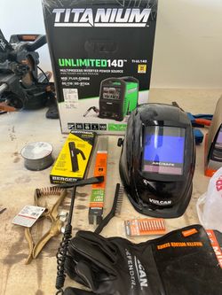 Titanium 140 unlimited w/ accessories
