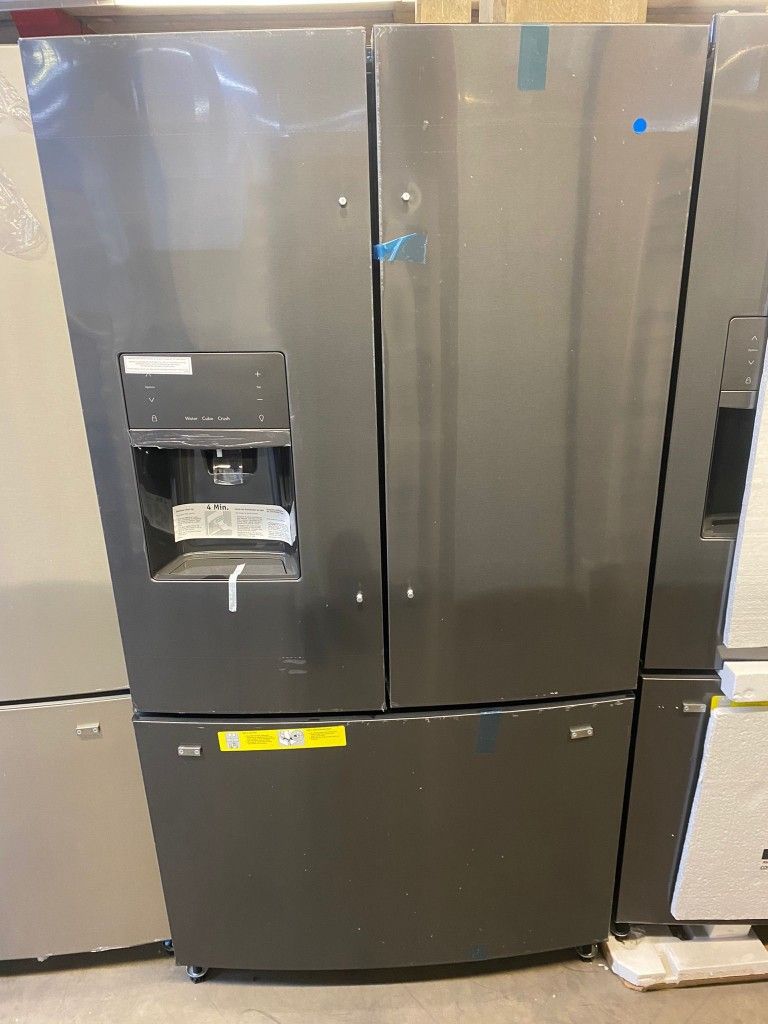 Frigidaire 26.8 cu. ft. French Door Refrigerator in Black Stainless Steel WM