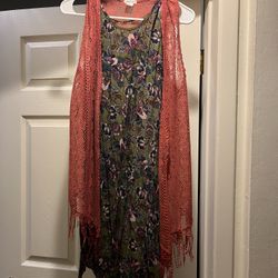 olive green short dress