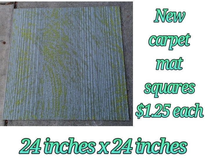 New Carpet Mats 