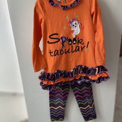 Spook-tacular toddler Halloween Outfit 