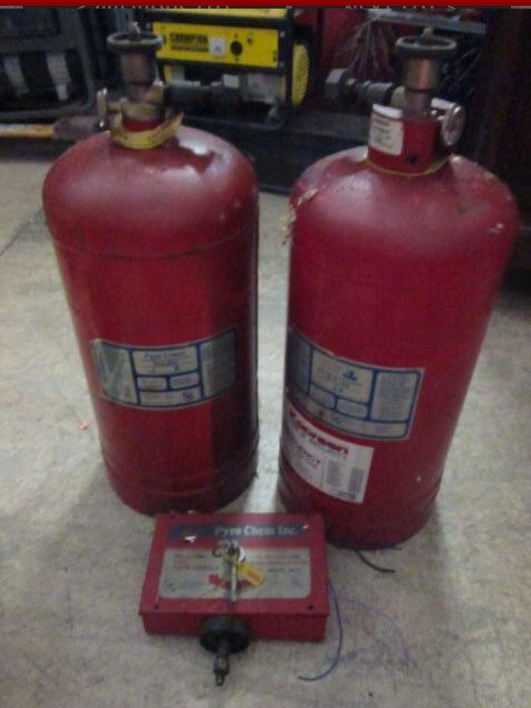Pyro Chem Model MCH Fire Supression System