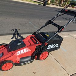 Cordless Lawn Mower Basically Brand New.