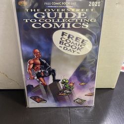OVERSTREET GUIDE TO COLLECT FCBD 2021 FREE COMIC BOOK DAY NO STAMPS NO STICKERS NM