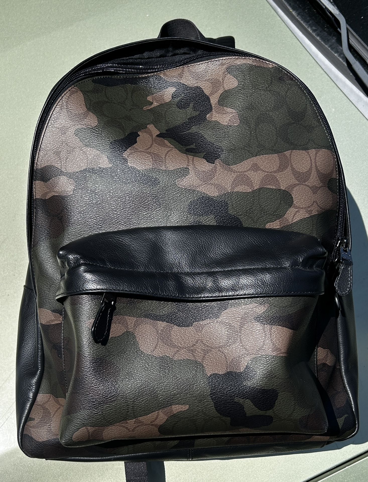 Men’s Coach Camouflage Backpack
