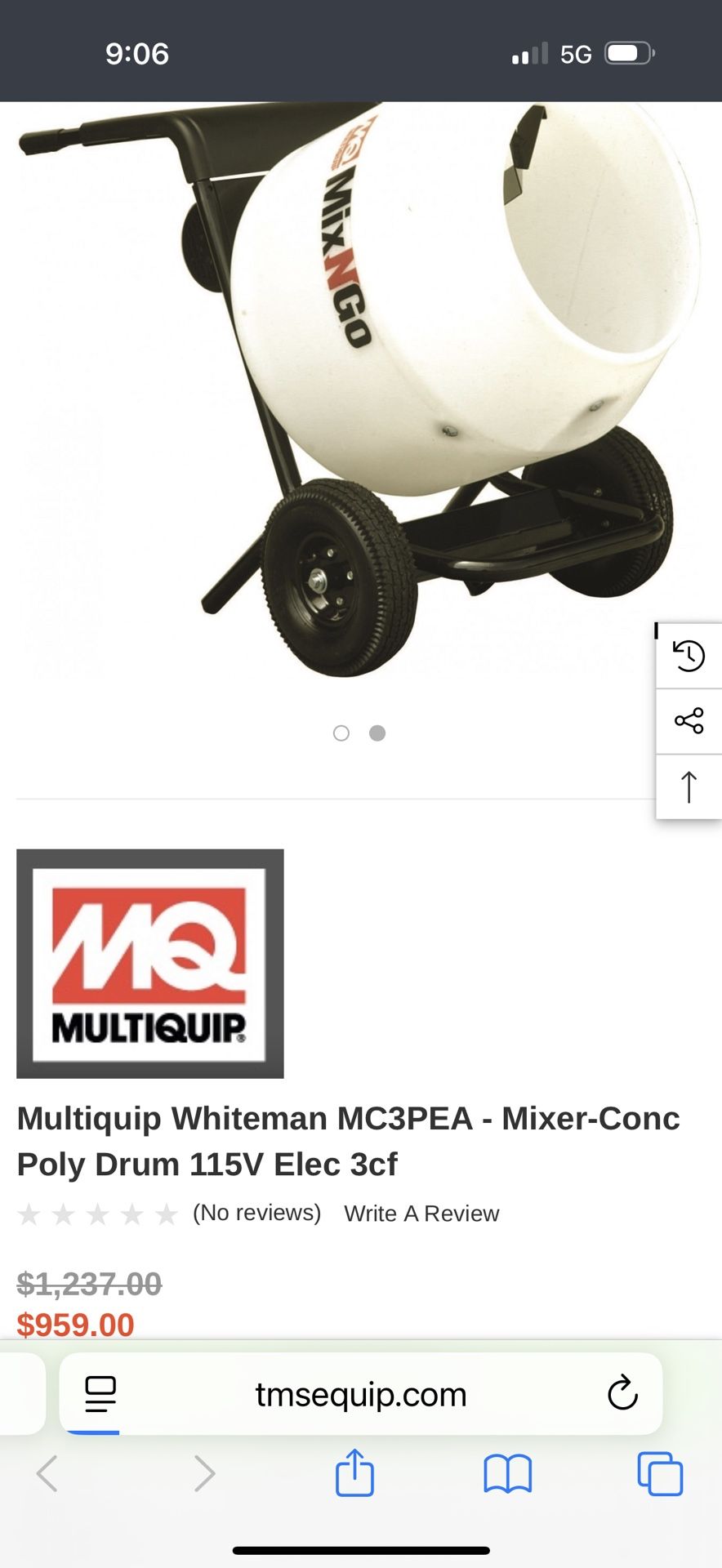 Mixer-Concrete
