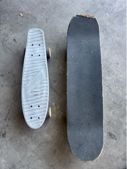 2 skateboards