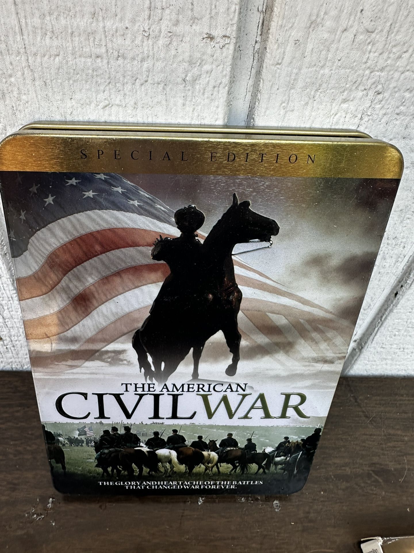 The American Civil War 3 DVD Set In Tin Collector’s Box Madacy Entertainment2009