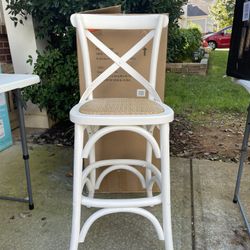 Wood Counter Stool