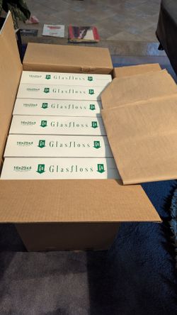 HVAC - A/C Heat, Filters 16x25x4, Brand NEW (6 pcs)