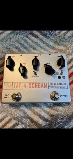 Cusack Music Tap-A-Scream Guitar Effects Pedal