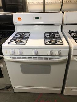 White stove
