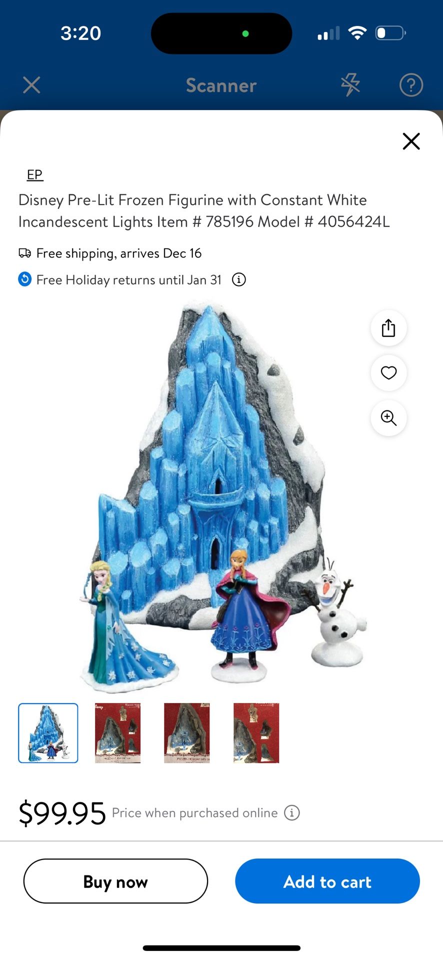 Disney Frozen Holiday Gift Set
