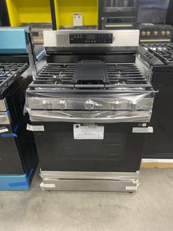 Samsung Stainless Steel Gas Range with air fry 30”