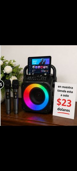 Mini karaoke speaker