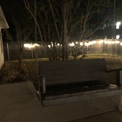 Porch Swing And Bench Matching Set 