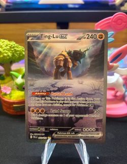 Pokemon TCG Ting-Lu ex 263/193 Paldea Evolved Special Illustration Rare SIR - Near Mint NM