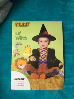 Baby witch costume