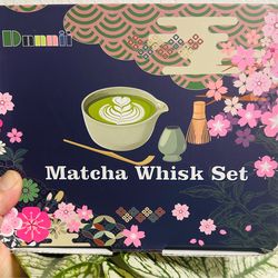 Brand New 5-Piece Japanese Matcha Ceremony Set – Includes Tea Strainer!