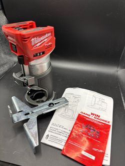 Milwaukee 2723-20 M18 18V FUEL™ Brushless Compact Router (Bare Tool) - NEW