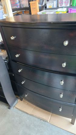 Black dresser