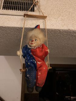 Swinging Clown With Swing