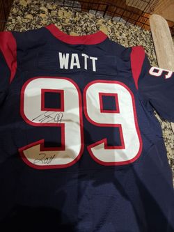 JJ Watt Autographed Nike Jersey JSA LOA
