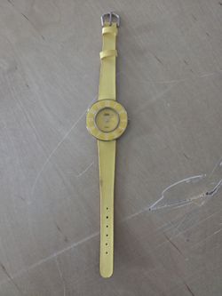 Osin De Luxe Wristwatch, Yellow, NEEDS NEW BATTERY