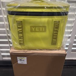 Brand NEW Yeti Hopper Flip 18 Soft Cooler FIREFLY YELLOW Rare New Seasonal Color - $200