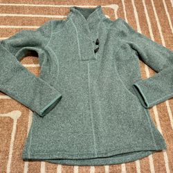 North Face Crescent Ridge Shawl Collar Fleece Pullover women size M