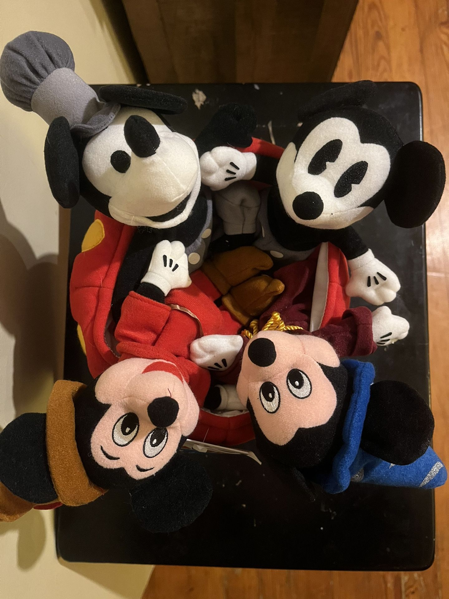 Disney 70th Anniversary Mickey Mouse Bean Bag Set