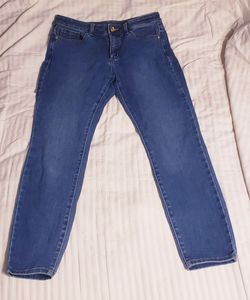 Michael Kors 5 pocket skinny slim denim blue jeans