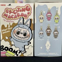Pop Mart Labubu The Monsters Exciting Macaron Vinyl Face 