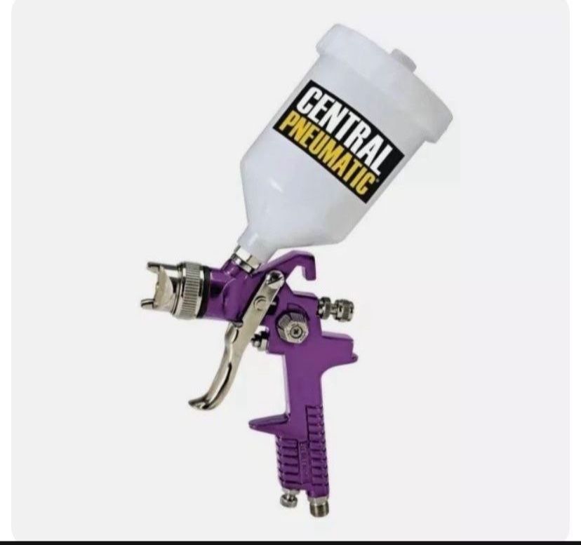 HIGH VOLUME LOW PRESSURE AIR SPRAY PAINT GUN HVLP AUTOMOTIVE AUTO BODY TOOL