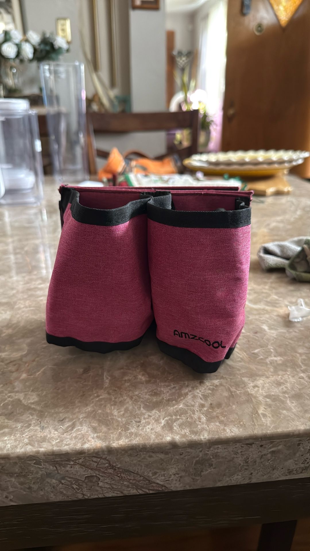 Bottle Or Cup Holder - Fits On Luggage Handle 