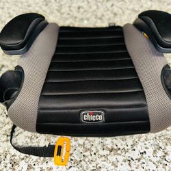 Chicco GoFit Cleartex Backless Booster Car Seat