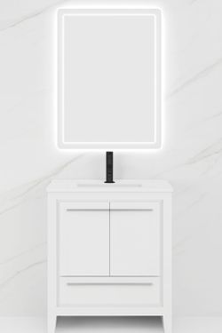 Bathroom vanity 30”