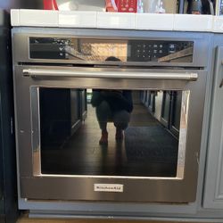 KitchenAid 30” stainless steel wall oven