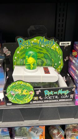 Rick and Morty portal gun
